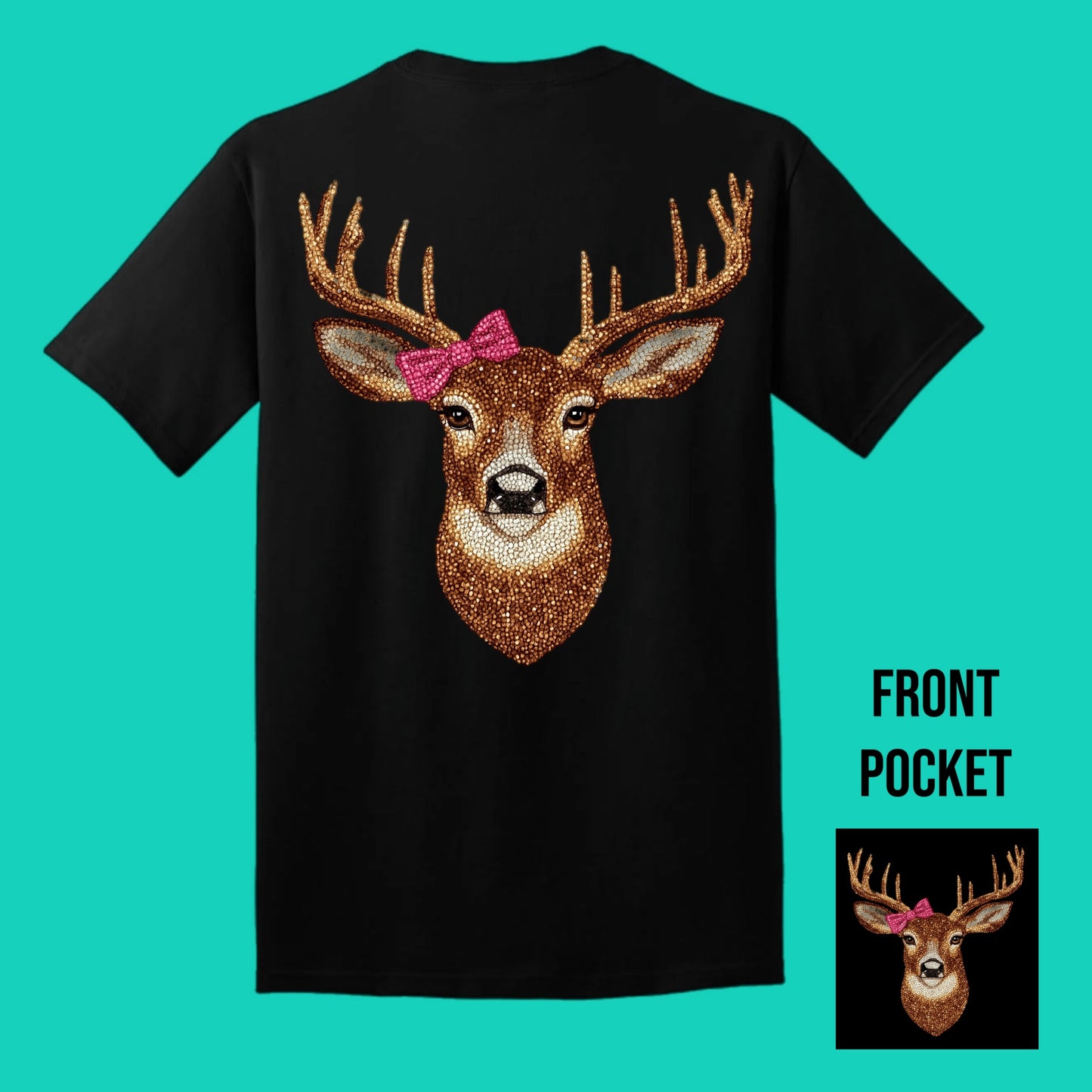 BOW DEER TSHIRT